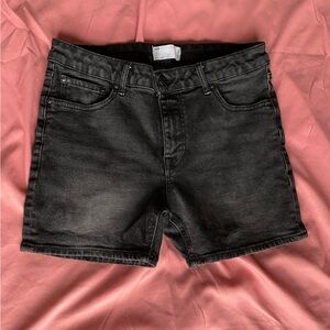 ASOS Skinny black denim shorts men’s size 32